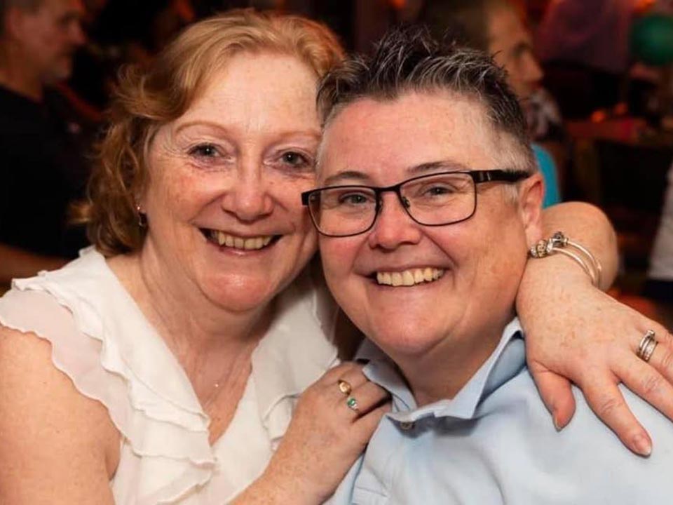 Anne and Mandy Weldon